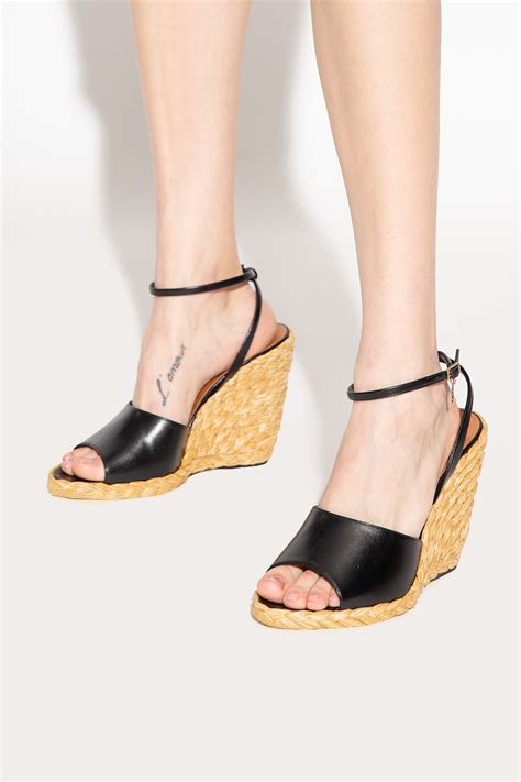 ysl tribute espadrille wedge|saint laurent paloma wedge.